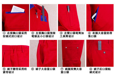 定制全棉防靜電工作服 工廠車間與汽修電焊的優質選擇