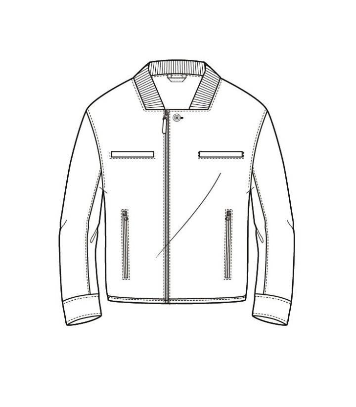 男裝夾克設(shè)計款式圖 代理代辦服務(wù)詳解
