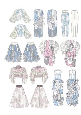 服裝設(shè)計留學作品集 從“靈感”到“成衣”的創(chuàng)意思維完全釋放