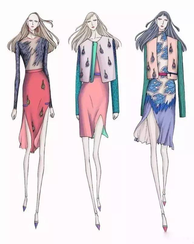 服裝設(shè)計(jì)手稿入門 從零開(kāi)始，拒絕“瞎畫”